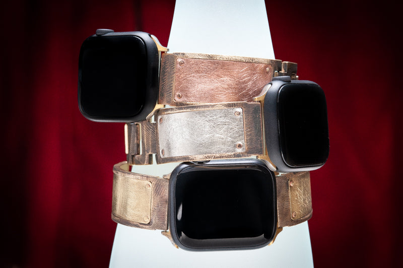 Luna Apple Watch Band in Brass - Wide