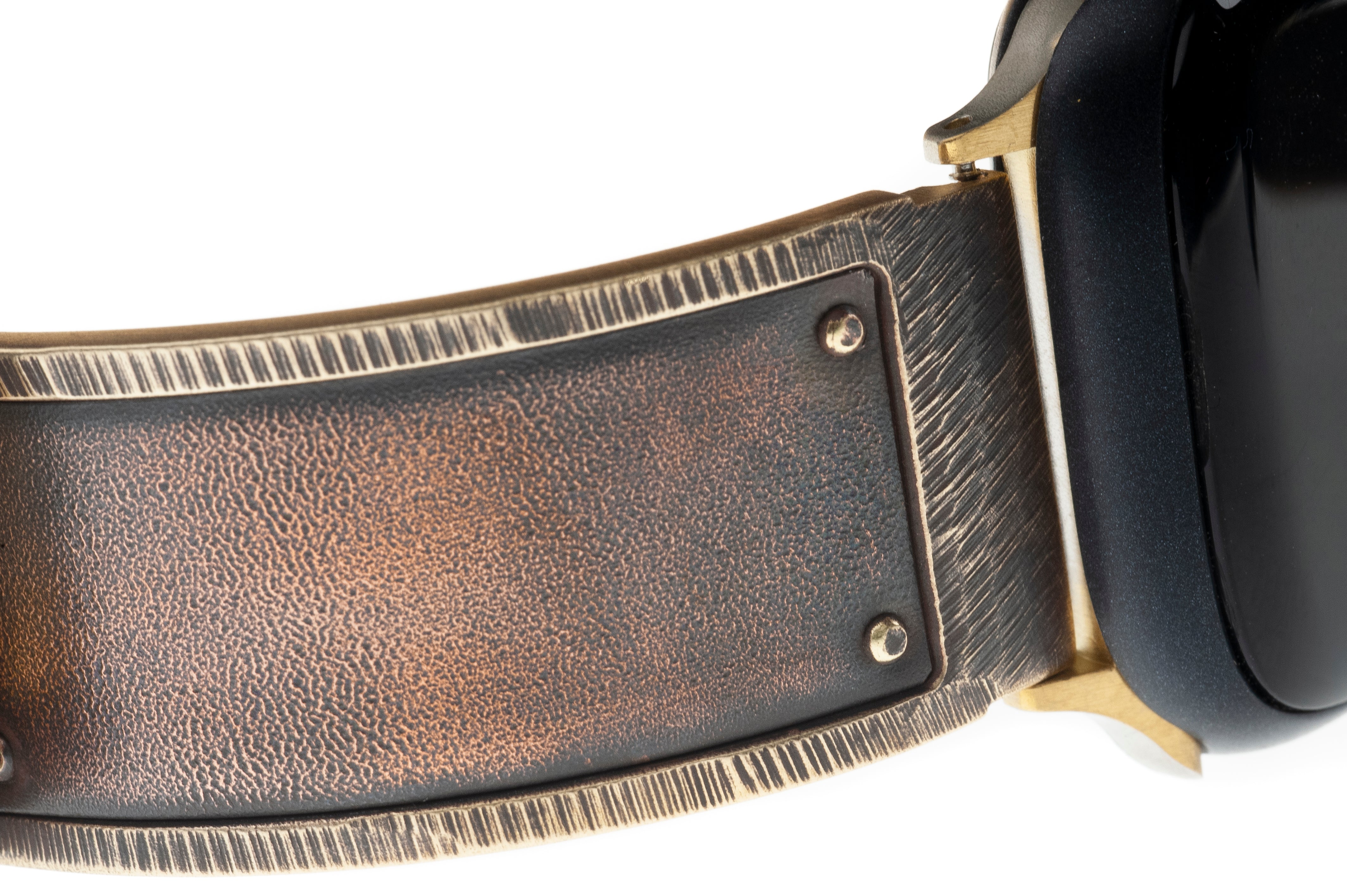 Copper Watch Chain Apple Watch Band in Dark Copper - Wide | Watchcraft