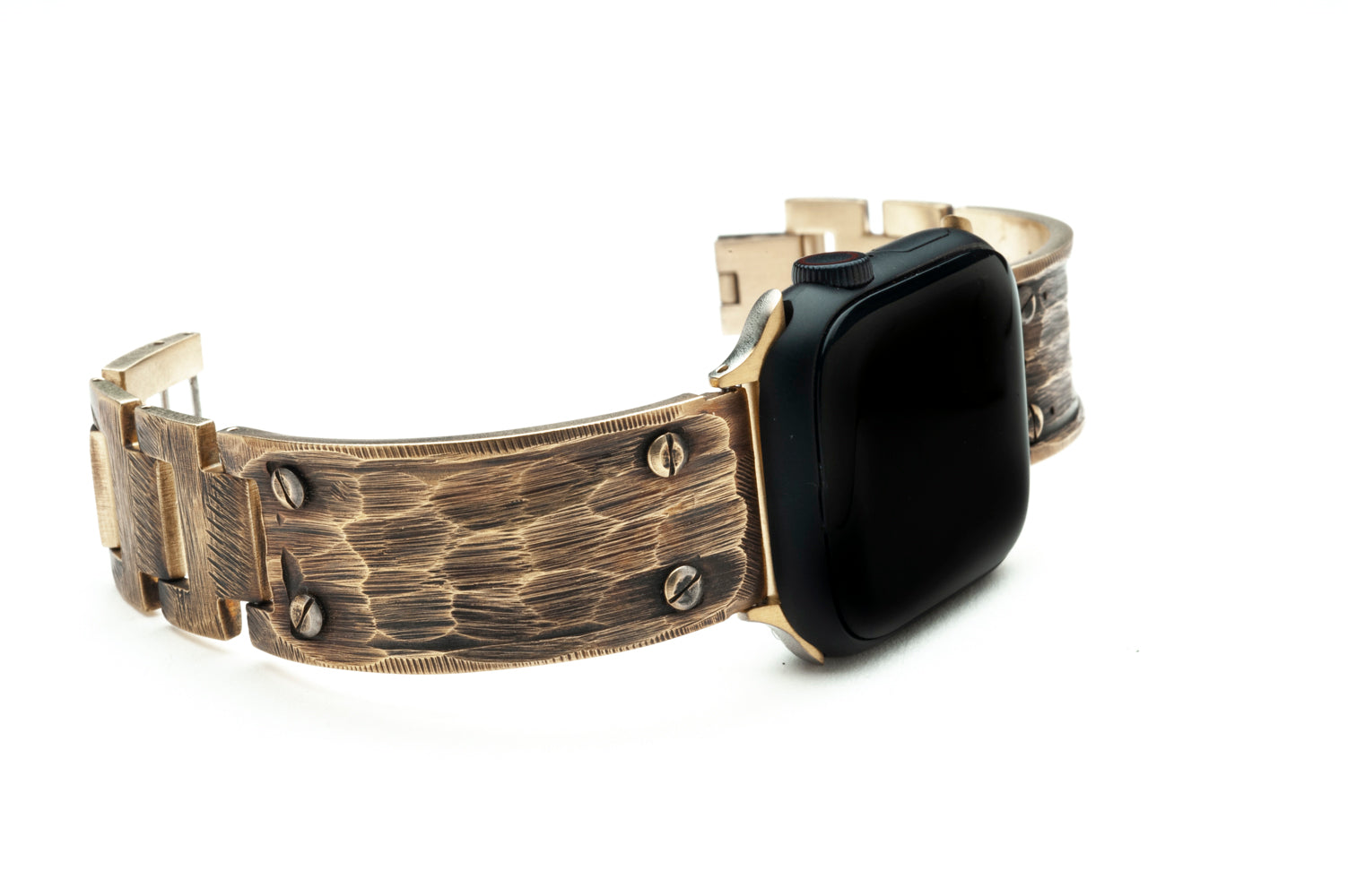 Dunes Apple Watch Band in Brass - Wide