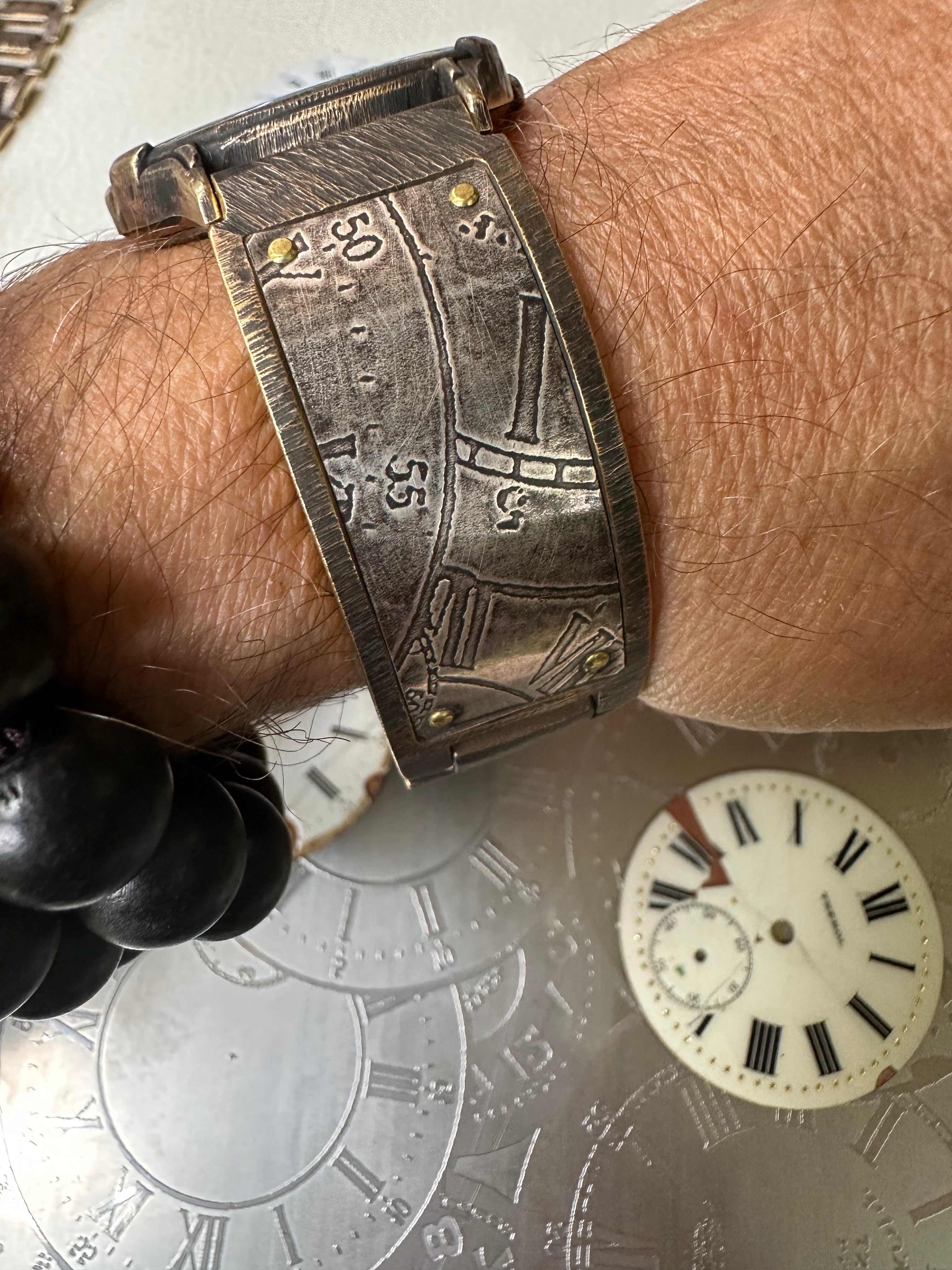 Sterling silver Apple watch band Watchcraft Watchcraft