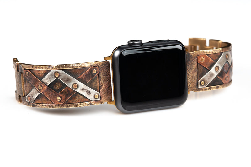 Juggler Apple Watch Band in Three-Tone - Wide