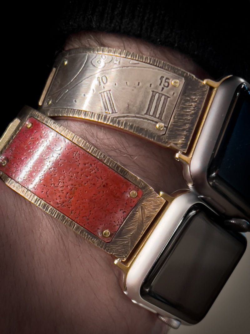 Viola Apple Watch Band in Copper - Wide