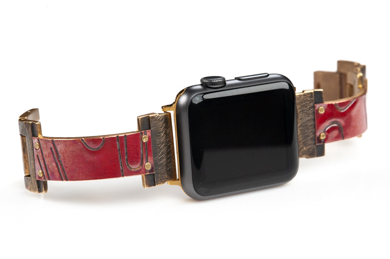 Poet Apple Watch Band in Copper - Narrow
