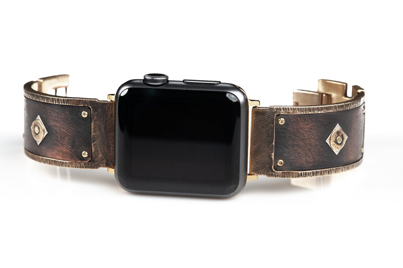Cornett Apple Watch Band in Three-Tone - Wide