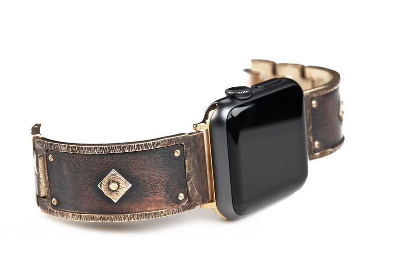 Cornett Apple Watch Band in Three-Tone - Wide