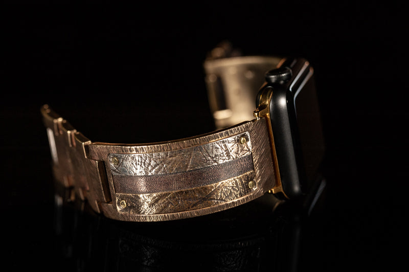 Normandie Apple Watch Band in Three-Tone - Wide