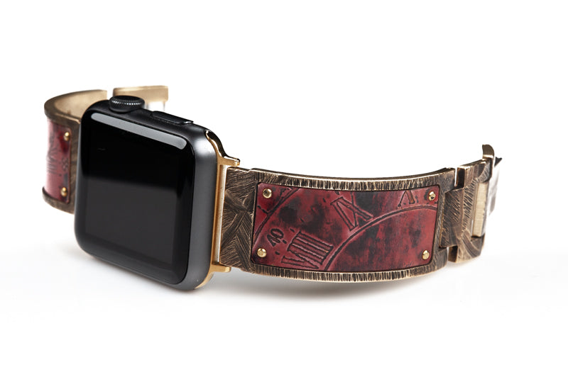 Tristan Apple Watch Band in Copper - Wide