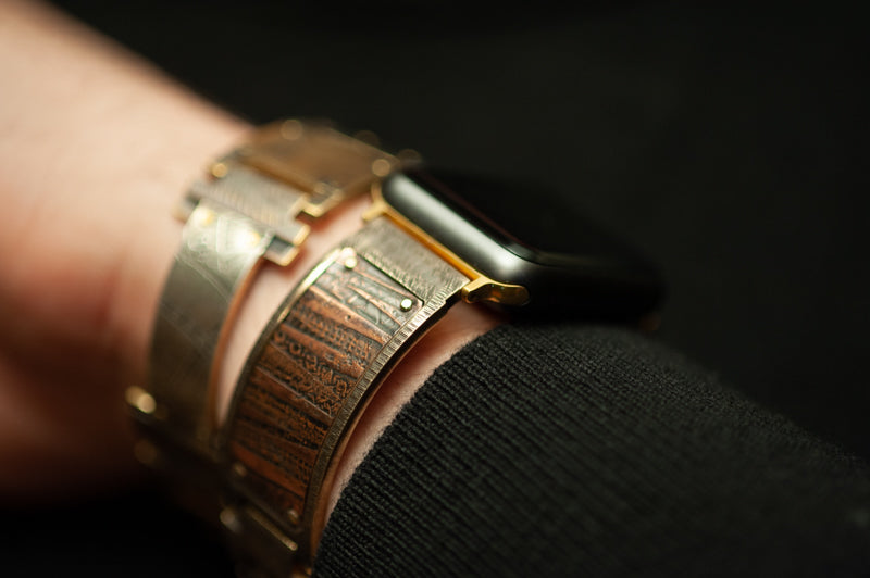 Troubadour Apple Watch Band in Copper - Wide