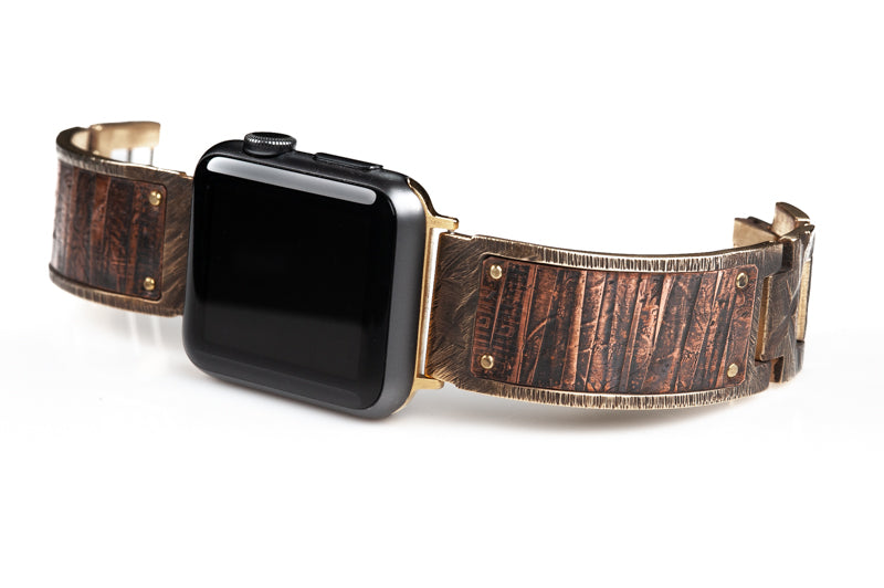 Troubadour Apple Watch Band in Copper - Wide